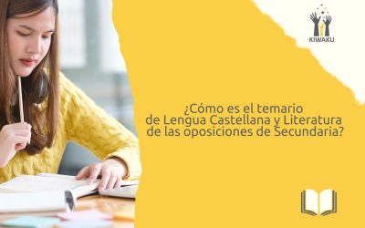¿Cómo es el temario de Lengua Castellana y Literatura de Secundaria y qué temas incluye?