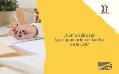 ¿Cómo debe ser la programación didáctica de EOI? Todas las claves