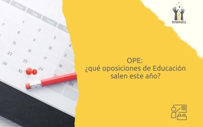 OPE 2025: ¿qué oposiciones de Educación salen este año?